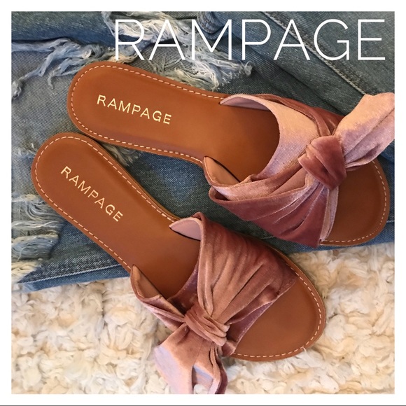rampage slide sandals